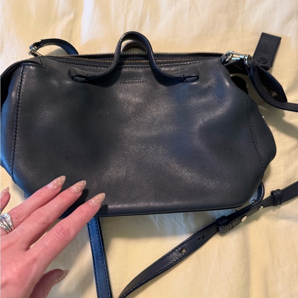 Fendi Denim Tote with Brown Leather Straps and Gold Logo Charm - Picture 13 of 16